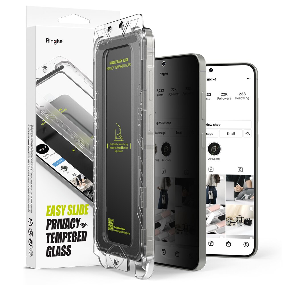 Easy Slide Privacy Glass (2 pezzi) Samsung Galaxy S25 Plus