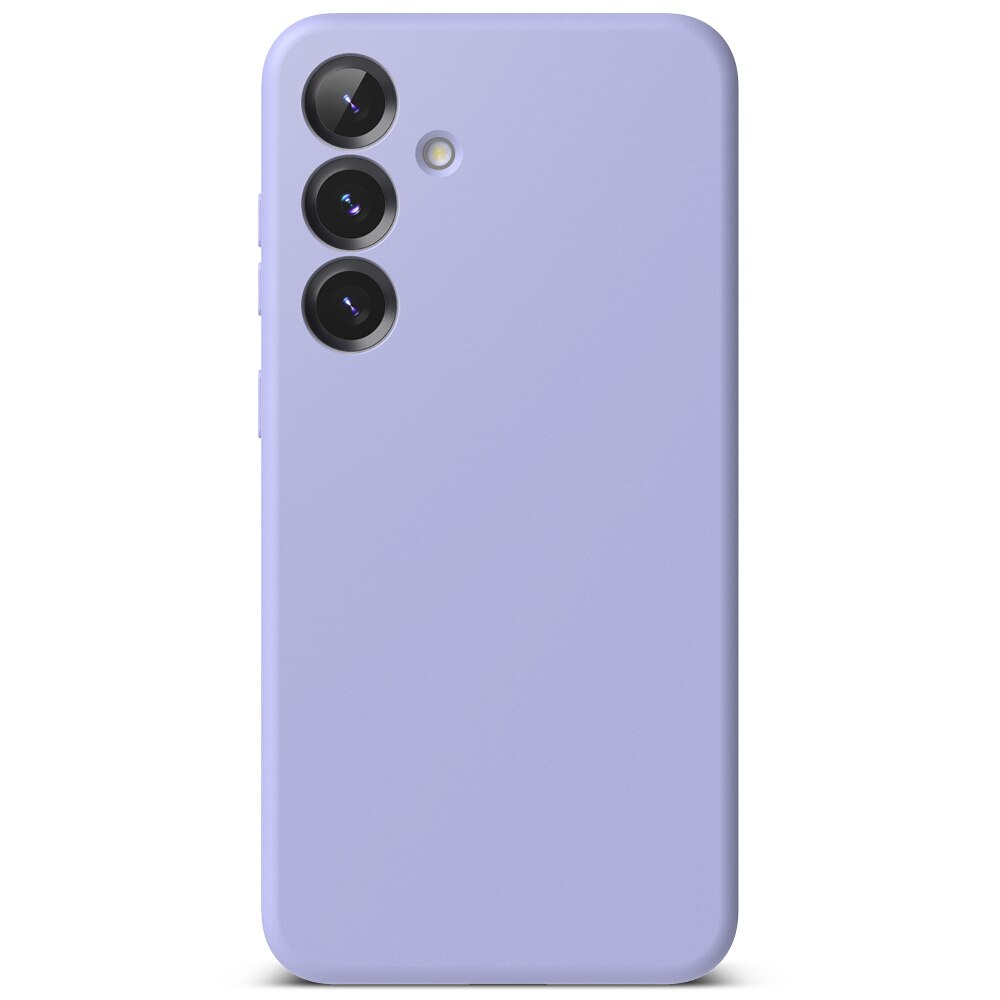 Silicone Magnetic Cover Samsung Galaxy S25 Plus Lavender