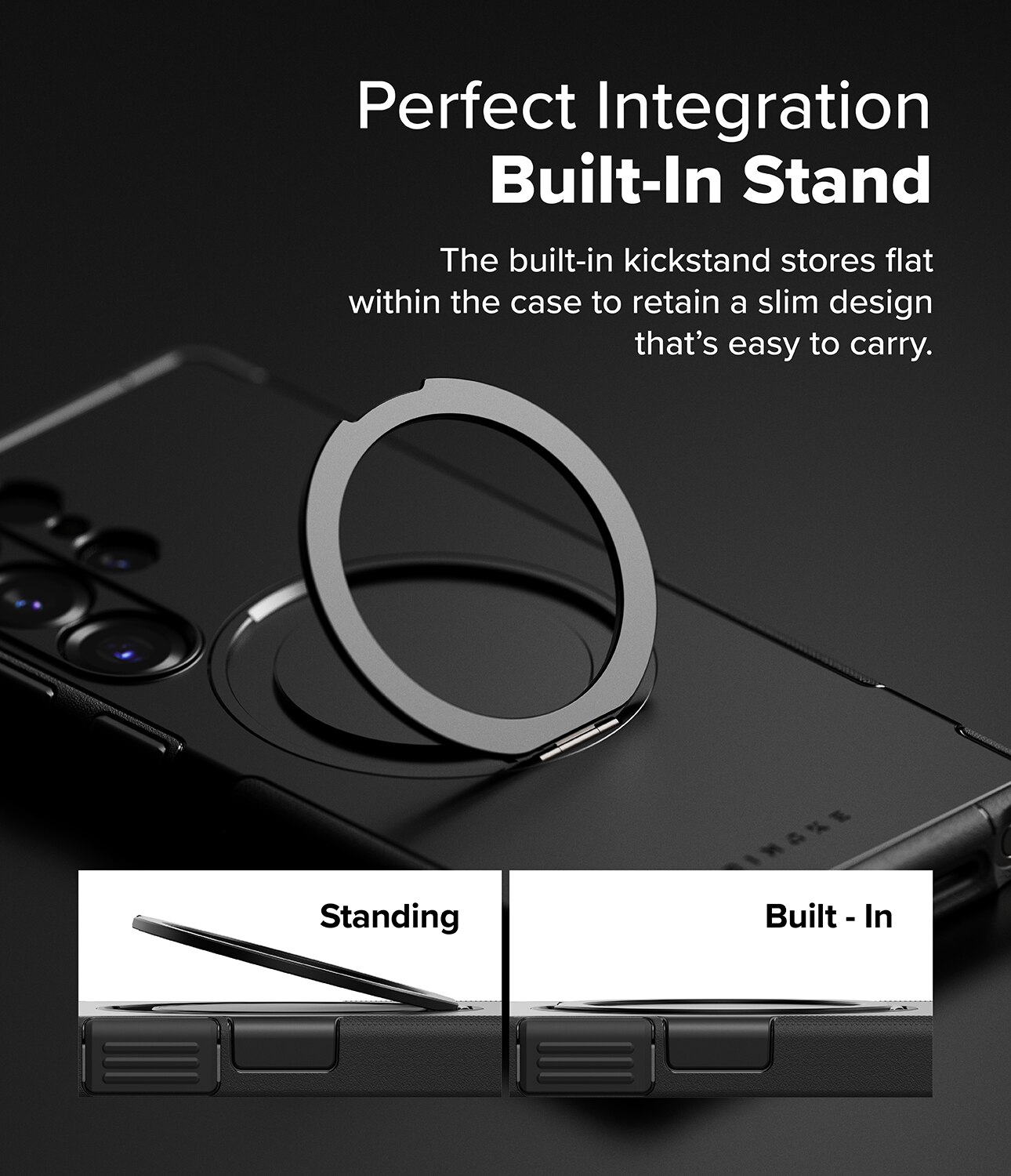 Alles Magnetic Cover Samsung Galaxy S25 Ultra nero