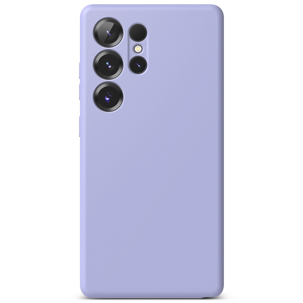 Silicone Magnetic Cover Samsung Galaxy S25 Ultra Lavender