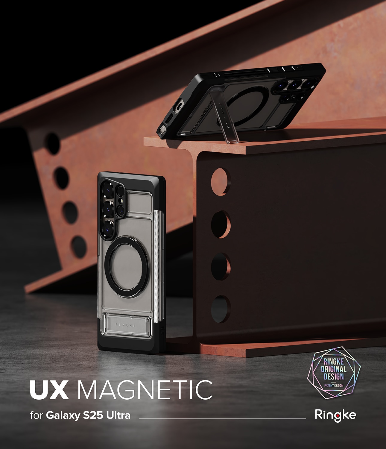 Cover UX Magnetic Samsung Galaxy S25 Ultra Matte Black