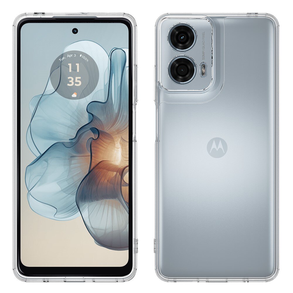 Cover ibride per Motorola Moto G85trasparente