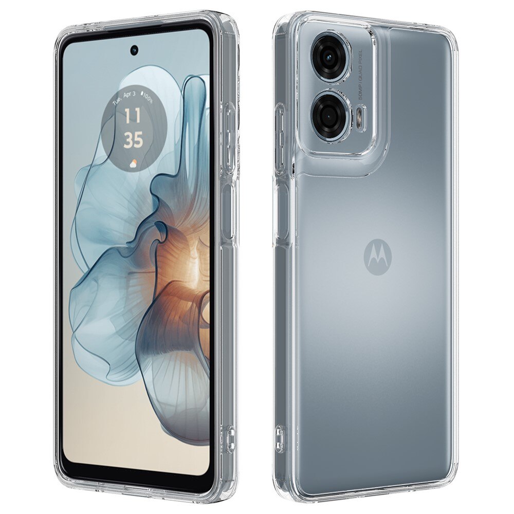 Cover ibride per Motorola Moto G85trasparente