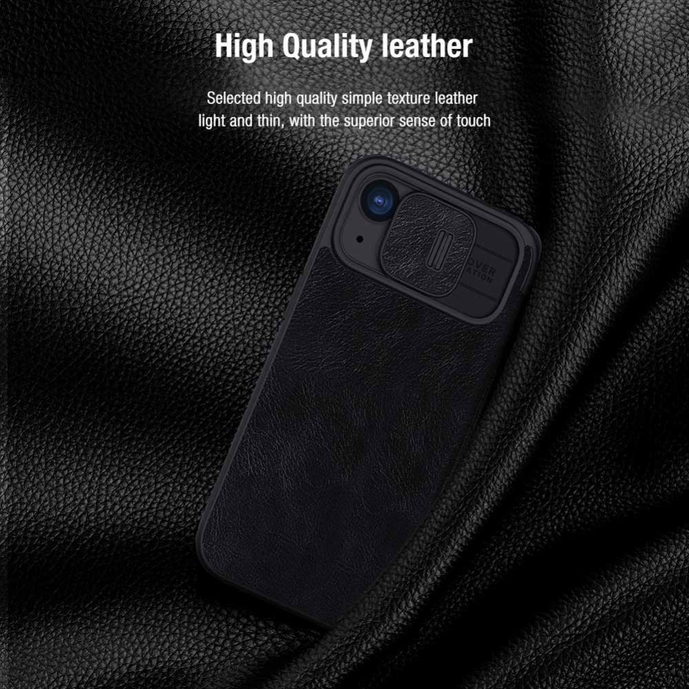 Cover Qin Pro CamShield iPhone 15 Black