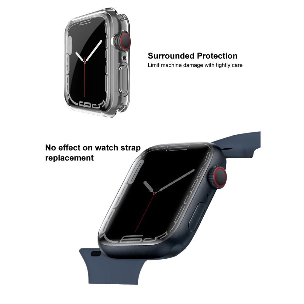 Cover TPU Case Apple Watch 45mm Series 8 Crystal Clear