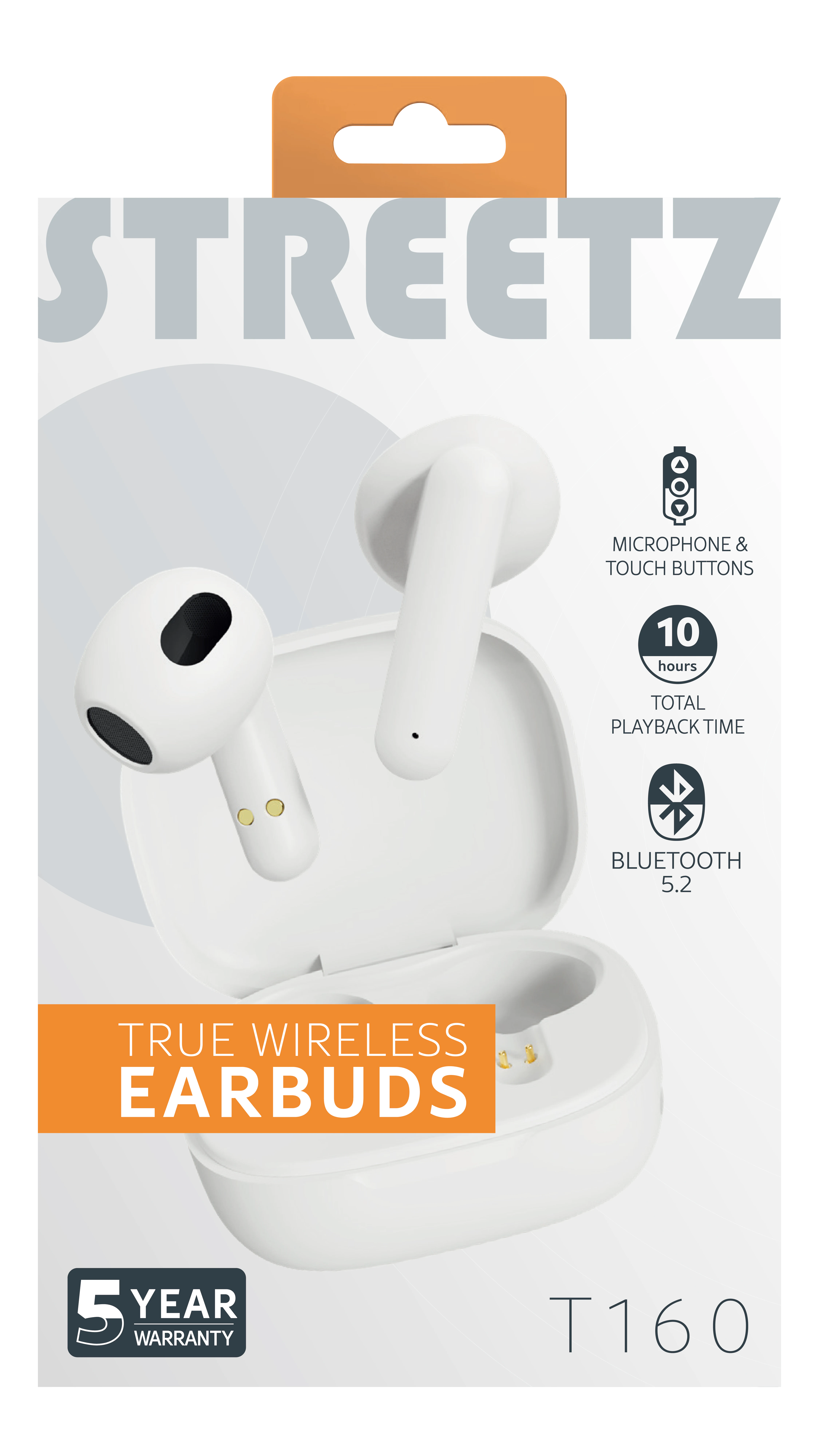 Auricolari True Wireless in-ear, bianco