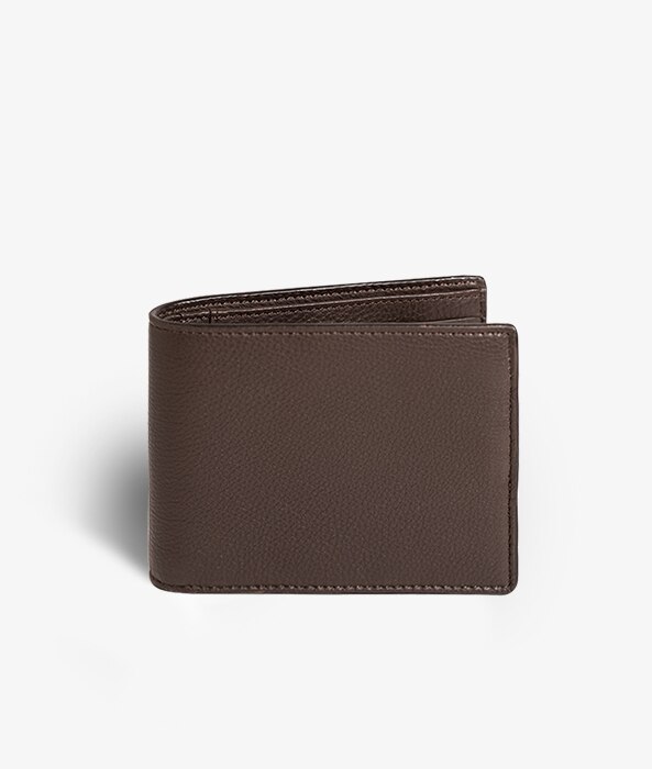 Uomo Wallet Calf Drummed Brown