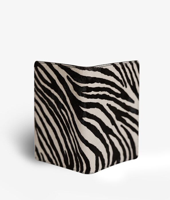 Custodia per passaporto Pony Zebra Black/White