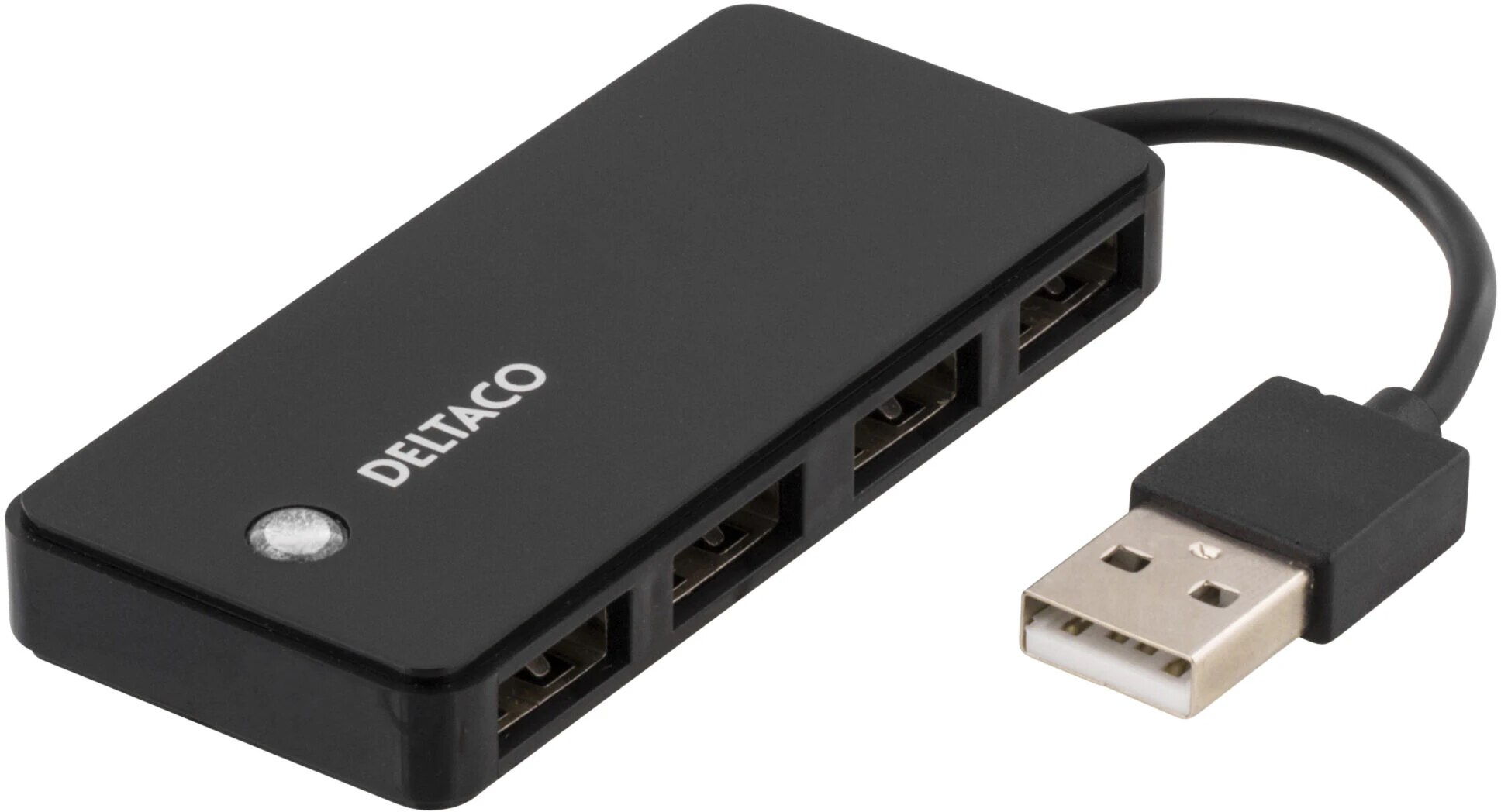 Hub USB-A 4x USB-A nero