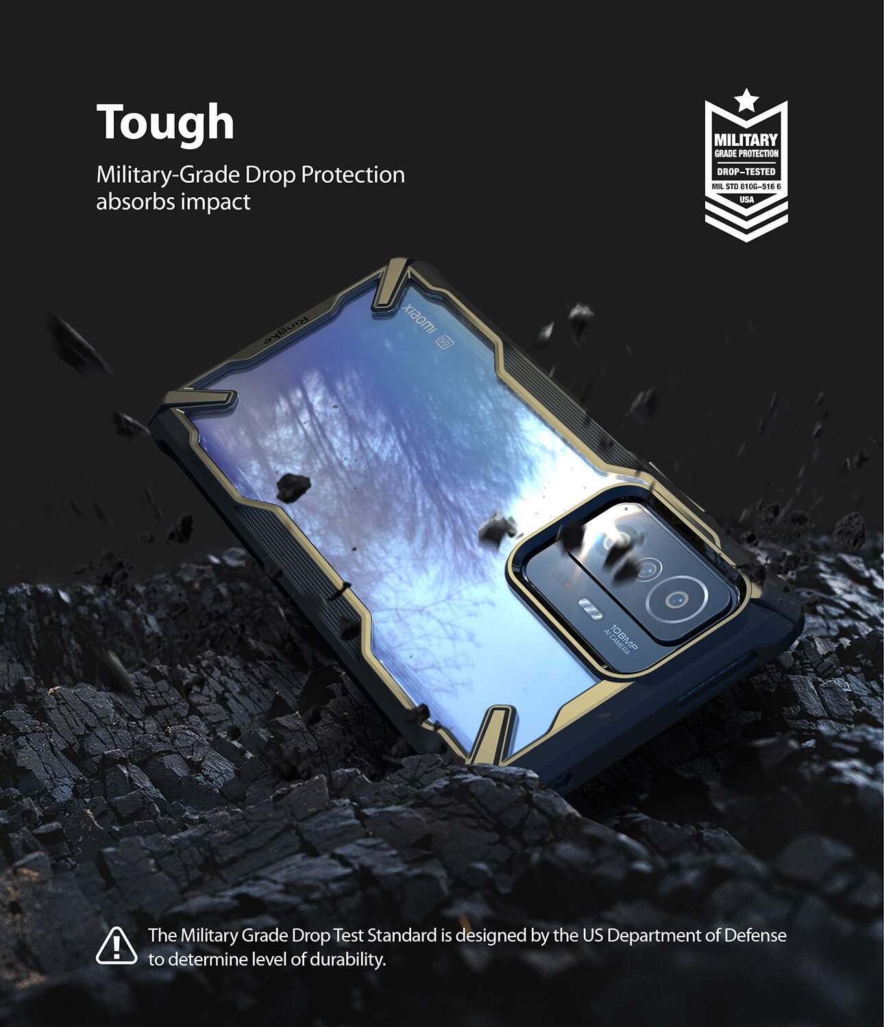 Cover Fusion X Xiaomi 11T/11T Pro Black