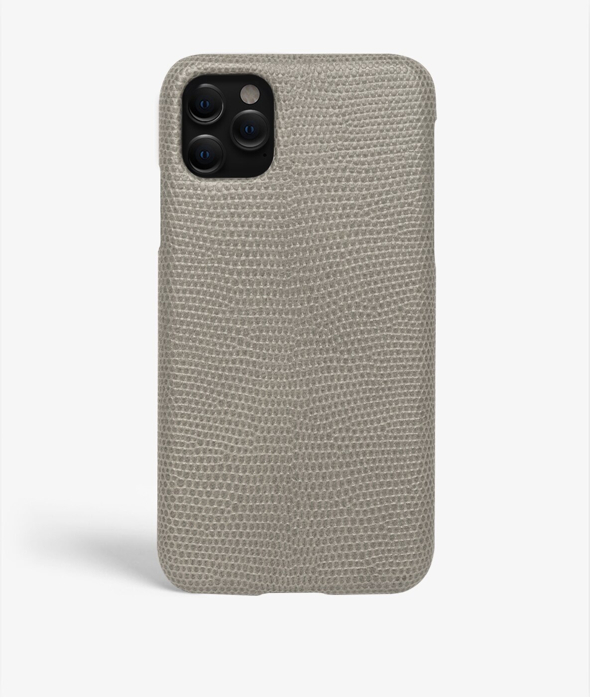 Cover iPhone 11 Pro Lizard Grigio