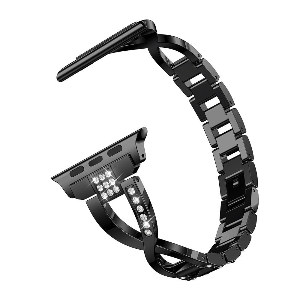 Cinturino Cristallo Apple Watch SE 44mm Black
