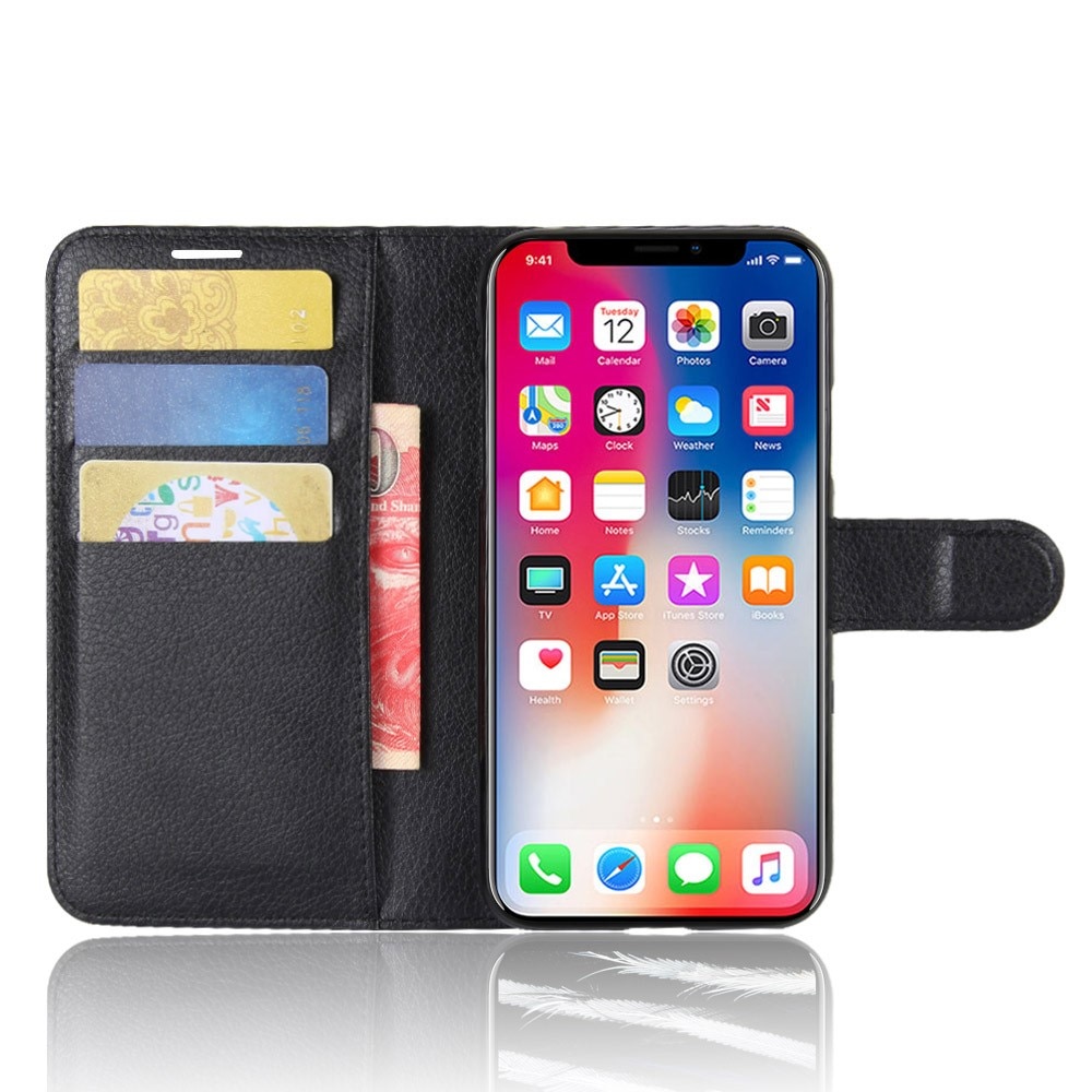 Cover portafoglio iPhone X/XS Nero