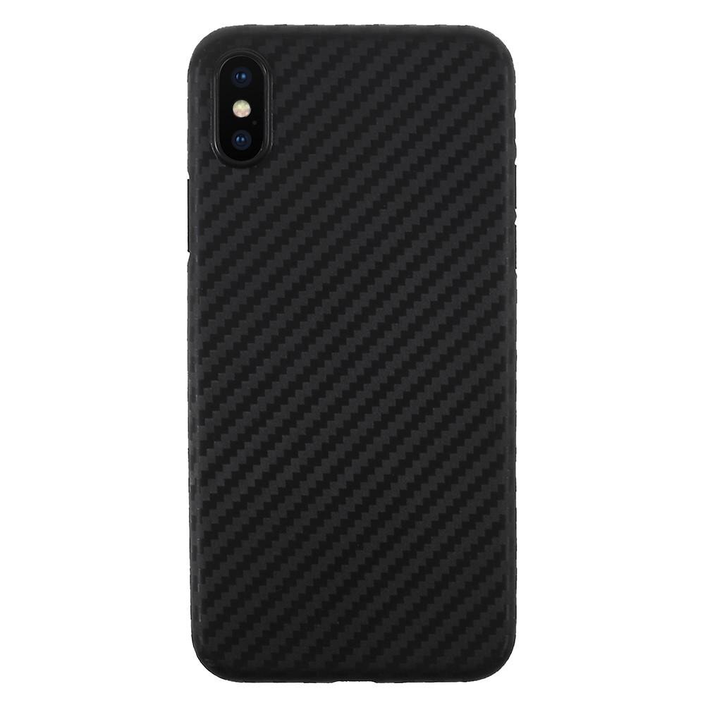 Cover UltraThin iPhone X/XS Fibra di carbonio