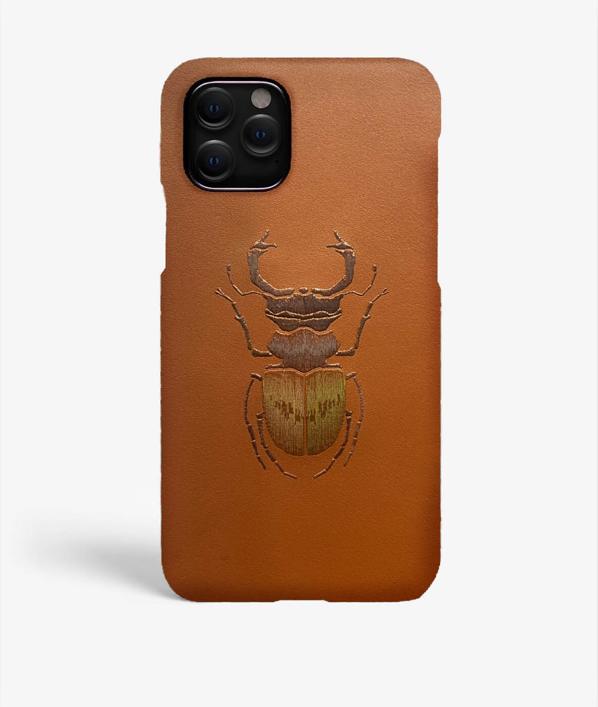 Cover iPhone 11 Pro Beetle Calf Cognac